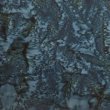 Load image into Gallery viewer, 1895-239 Persia, Hoffman Batik Fabric, muted dark teal blue, cotton batik fabric