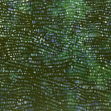 Load image into Gallery viewer, Hoffman Bali Batik, Lined Texture, By Half Yard, W2605-309 Viridian