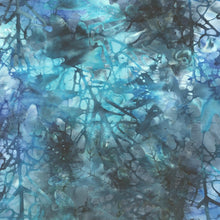 Load image into Gallery viewer, Timeless Treasures Batik Fabric, By The Half Yard, Tonga-B9229 Ski