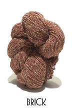 Load image into Gallery viewer, Hasegawa Top Dyed Silk Tweed Noil Yarn Brick
