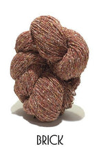 Load image into Gallery viewer, Hasegawa Top Dyed Silk Tweed Noil Yarn Brick