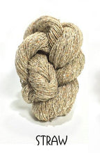 Load image into Gallery viewer, Hasegawa Top Dyed Silk Tweed Noil Yarn Straw