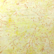 Load image into Gallery viewer, Timeless Treasures Batik Fabric, By The Half Yard, Tonga-B5054 Maize