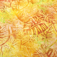 Load image into Gallery viewer, Robert Kaufman Batik Fabric, By The Half Yard, AMD-17800-130 Sunshine
