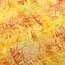 Load image into Gallery viewer, AMD-17800-130 Sunshine, Kaufman Batik, Yellow Brown, Cotton Batik Quilting Fabric