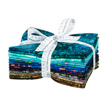 Load image into Gallery viewer, Kaufman Artisan Batik Fat Quarters, FQ-1676-15, Make A Splash, Multicolor, Cotton Batik Quilting Fabric