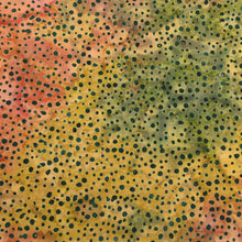 Load image into Gallery viewer, Island Batik Fabric, By The Half Yard, 112039681, Dots Hunter Green