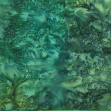 Load image into Gallery viewer, Island Batik Fabric, By The Half Yard, Green Colors, Bluegrass