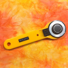 Load image into Gallery viewer, Robert Kaufman Batik Fabric, By The Half Yard, AMD-20946-302 Poppy