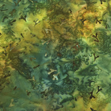 Load image into Gallery viewer, Robert Kaufman Batik Fabric, By The Half Yard, AMD-21067-45 Moss