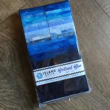 Load image into Gallery viewer, Island Batik Strip Packs, Watercolor Basics, 20 Fabrics, 40 Strips Each Offering