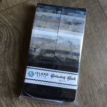 Load image into Gallery viewer, Island Batik Strip Packs, Watercolor Basics, 20 Fabrics, 40 Strips Each Offering