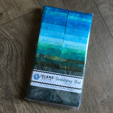 Load image into Gallery viewer, Island Batik Strip Packs, Watercolor Basics, 20 Fabrics, 40 Strips Each Offering