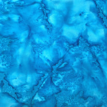 Load image into Gallery viewer, Hoffman Batik Fabric, By The Half Yard, 1895-61 Turquoise