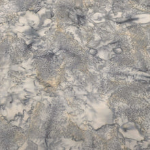 Load image into Gallery viewer, 1895-28 Silver, Hoffman Batik Fabric, gray, cotton batik fabric