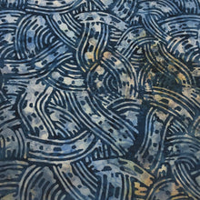 Load image into Gallery viewer, Timeless Treasures Tonga Batik Fabric, By The Half Yard, TONGA-B1603 Twilight