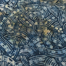 Load image into Gallery viewer, Timeless Treasures Tonga Batik Fabric, By The Half Yard, TONGA-B1603 Twilight