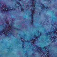 Load image into Gallery viewer, Hoffman Batik Fabric, By The Half Yard, 885-558 Lupine