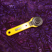 Load image into Gallery viewer, Robert Kaufman Batik Fabric, By The Half Yard, AMD-21985-22 Violet