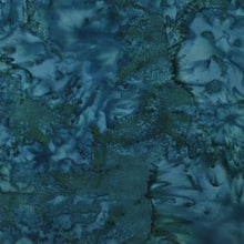 Load image into Gallery viewer, 1895-577 Bayou, Hoffman Batik Fabric, blue, cotton batik fabric