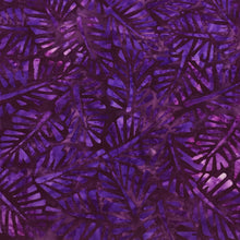Load image into Gallery viewer, Robert Kaufman Batik Fabric, By The Half Yard, AMD-21985-22 Violet