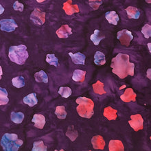 Load image into Gallery viewer, Timeless Treasures Tonga Batik Fabric, By The Half Yard, Tonga-B1108 Grape