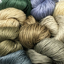 Load image into Gallery viewer, Hasegawa Cotton Gima Yarn, 50 Grams, Gima 8.5, Made In Japan With a Paper Like Feel, Tape Yarn