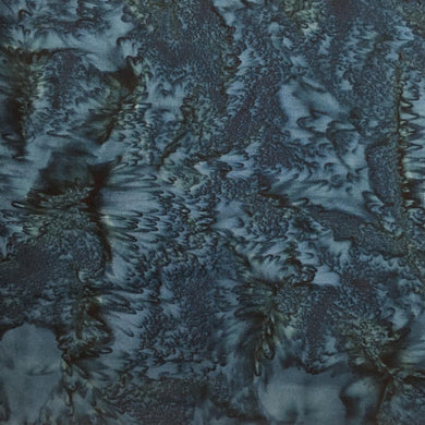 1895-239 Persia, Hoffman Batik Fabric, muted dark teal blue, cotton batik fabric