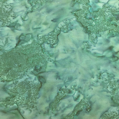 1895-418 Chamomile, Hoffman Batik Fabric, green, cotton batik fabric