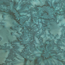 Load image into Gallery viewer, 1895-467 Sea Cliff, Hoffman Batik Fabric, muted teal, cotton batik fabric
