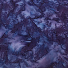 Load image into Gallery viewer, 1895-424 Salvia-2, Hoffman Batik Fabric, blue and purple, cotton batik fabric
