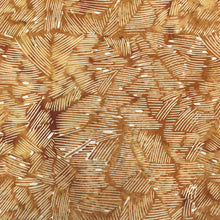 Load image into Gallery viewer, Hoffman Batiks, Line Feather Texture, By Half Yard, W2596-293 Fox
