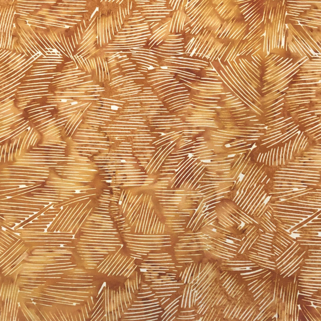 W2596-293 Fox, Hoffman Batik Fabric, orange and white, cotton batik fabric