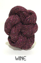 Load image into Gallery viewer, Hasegawa Top Dyed Silk Tweed Noil Y Winearn
