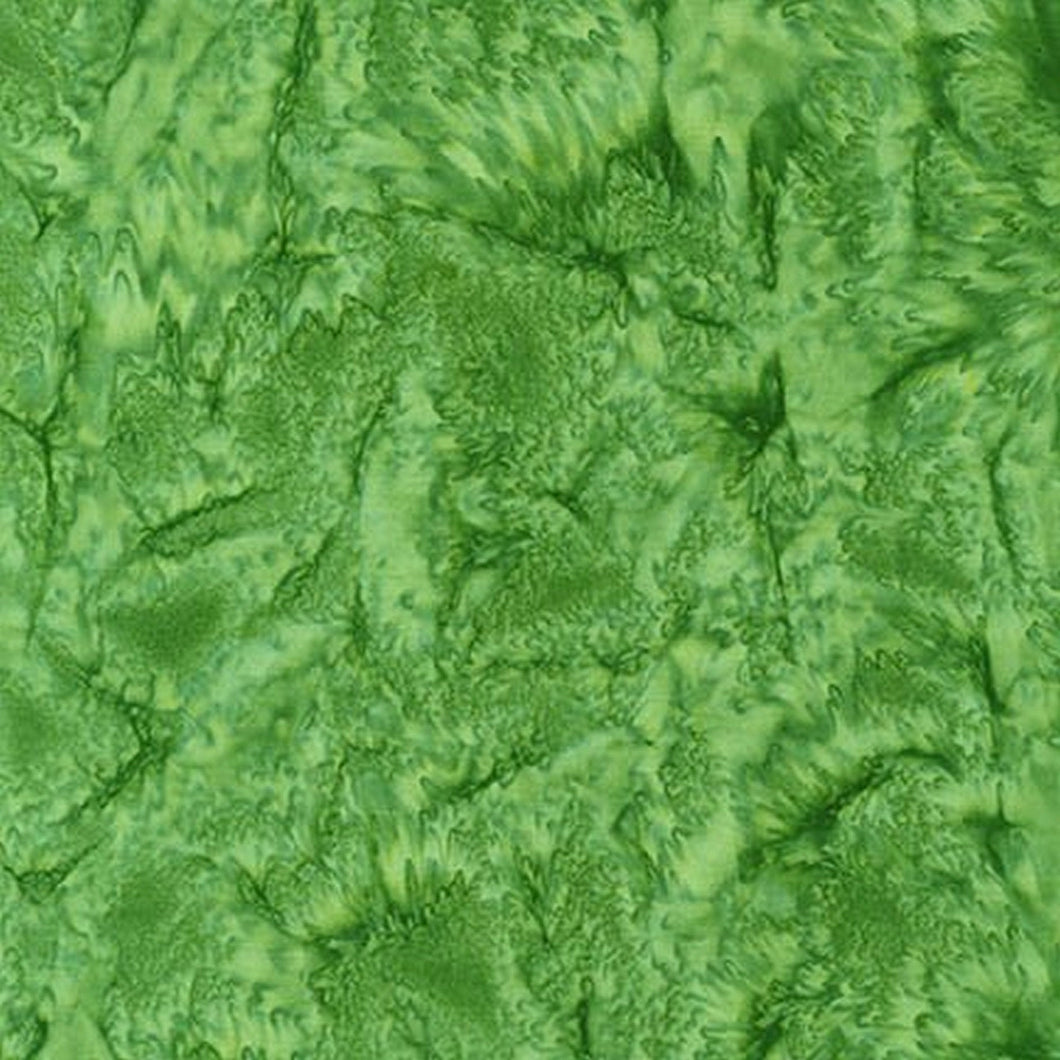 AMD-7000-261 Veggie, Kaufman Prisma Dyes, Green, Cotton Batik Quilting Fabric