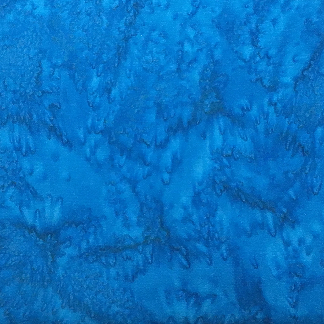  AMD-7000-299 Riviera, Kaufman Prisma Dyes, Blue, Cotton Batik Quilting Fabric