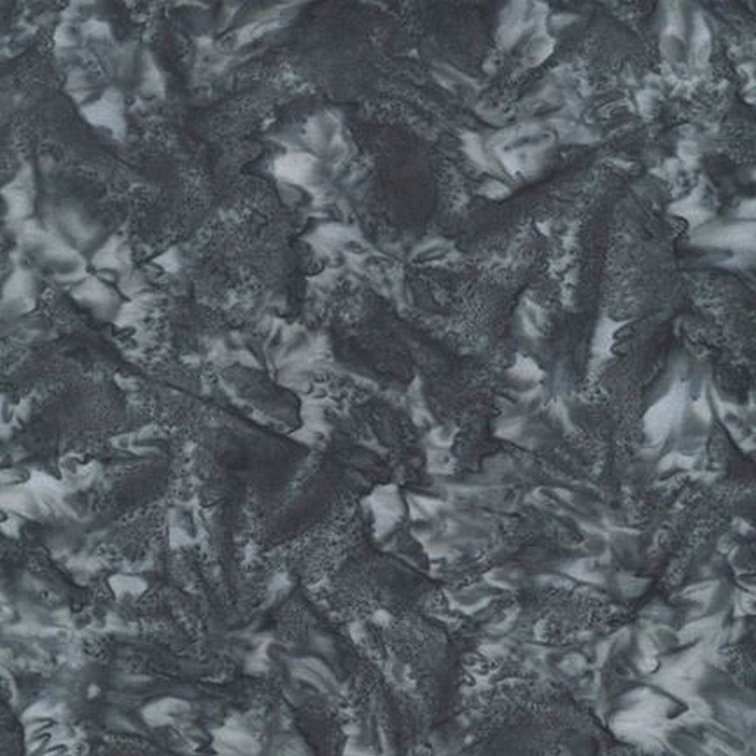 AMD-7000-184 Charcoal, Kaufman Prisma Dyes, Grey, Cotton Batik Quilting Fabric