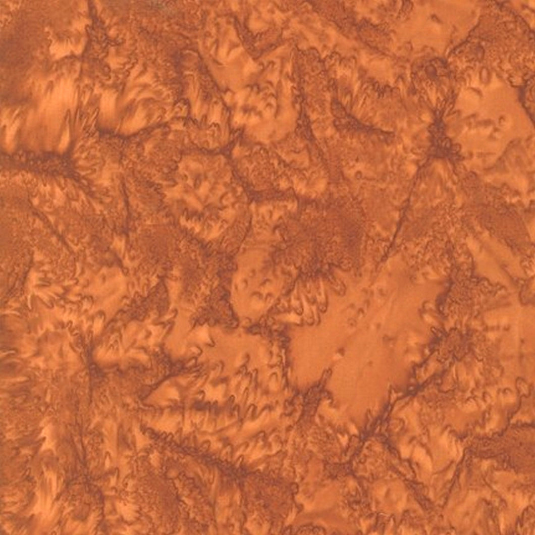 Kaufman Fabrics Prisma Dyes, Batik, By The Half Yard, AMD-7000-163 Spice