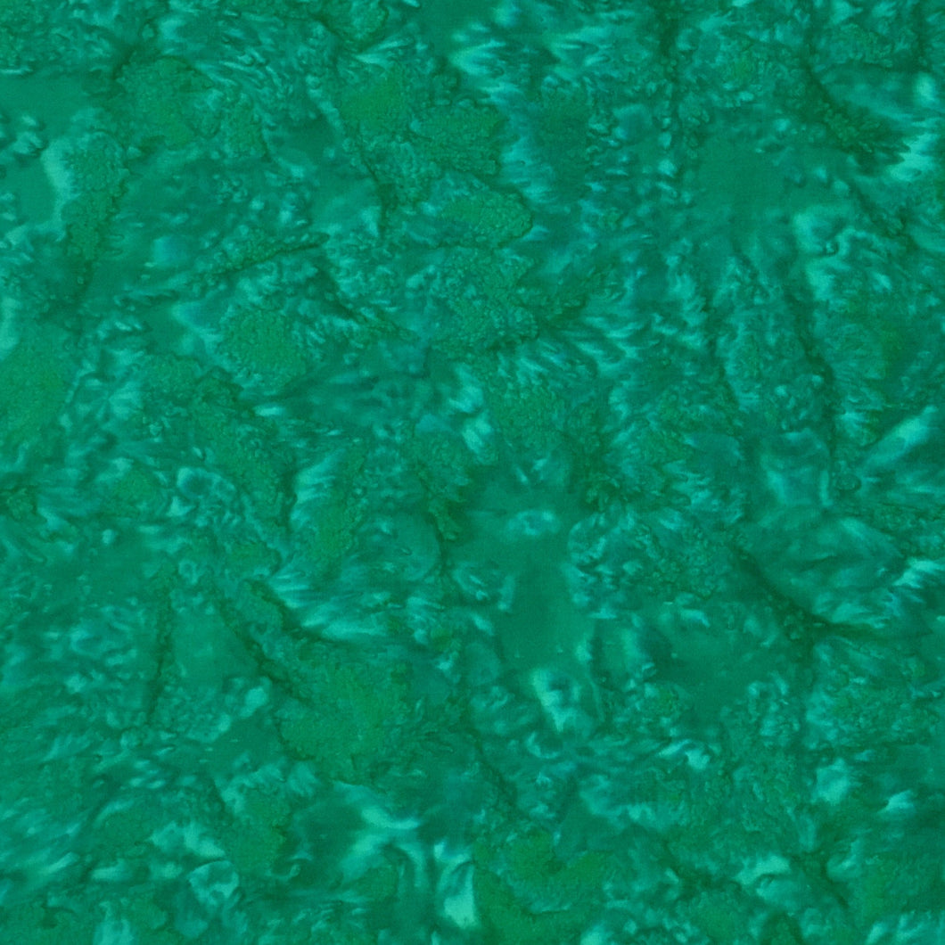 AMD-7000-269 Park, Kaufman Prisma Dyes, Green Blue, Cotton Batik Quilting Fabric