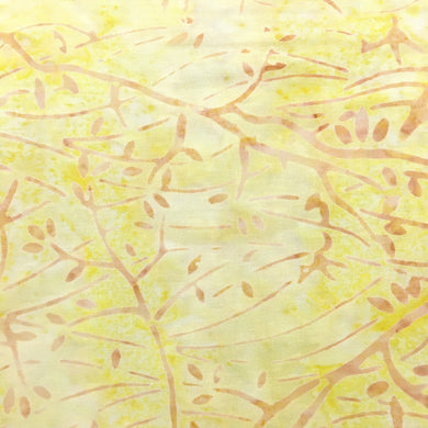  Timeless Treasures Tonga B5054 Maize, Yellow, Cotton Batik Quilting Fabric