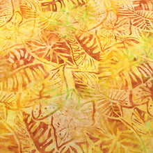 Load image into Gallery viewer, AMD-17800-130 Sunshine, Kaufman Batik, Yellow Brown, Cotton Batik Quilting Fabric
