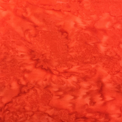 AMD-7000-302 Poppy, Kaufman Prisma Dyes, Red, Cotton Batik Quilting Fabric