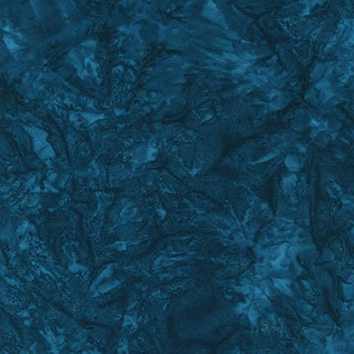 AMD-7000-78 Peacock, Kaufman Prisma Dyes, Blue, Cotton Batik Quilting Fabric