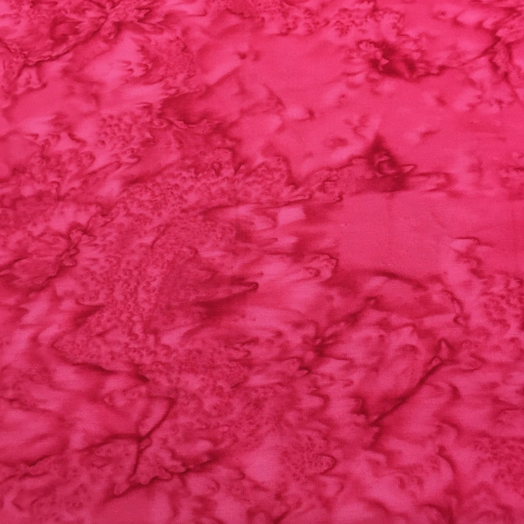 AMD-7000-367 Punch, Kaufman Prisma Dyes, Pink, Cotton Batik Quilting Fabric