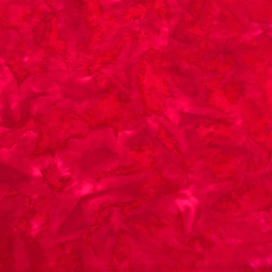  AMD-7000-3 Red, Kaufman Prisma Dyes, Red, Cotton Batik Quilting Fabric