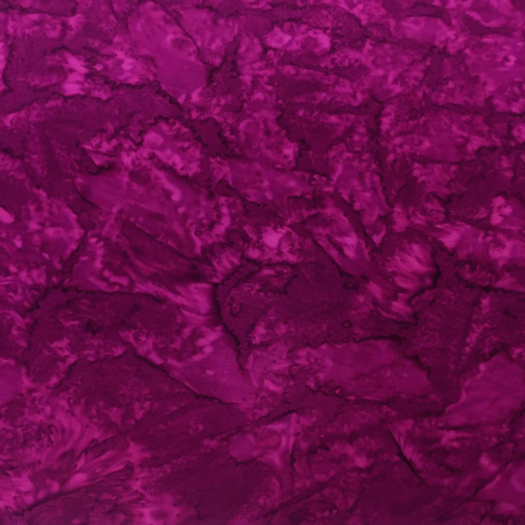 AMD-7000-401 FOXGLOVE, Kaufman Prisma Dyes, Red Purple, Cotton Batik Quilting Fabric