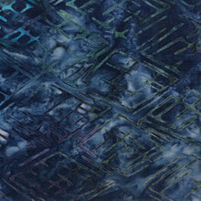 Load image into Gallery viewer, Kaufman Batik Fabric, By The Half Yard, AMD-20607-69 Midnight
