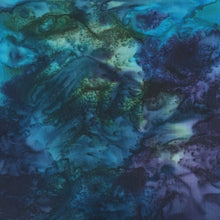 Load image into Gallery viewer, Kaufman Batik Fabric, By The Half Yard, AMD-20612-78 Peacock
