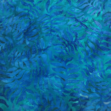 Load image into Gallery viewer, Robert Kaufman Batik Fabric, By The Half Yard, AMD-20842-81 Turquoise
