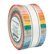 Load image into Gallery viewer, Kaufman Printed Roll Ups, Jelly Roll Rollups, RU-1029-40, Chalk &amp; Charcoal

